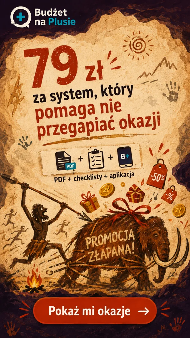 Budżet na Plusie — system pomagający nie przegapiać okazji